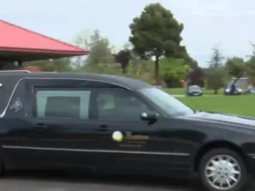 Coche fúnebre. Coronavirus Coche fúnebre. Coronavirus