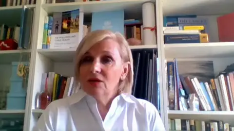 María Neira, Directora Salud Pública de la OMS, sobre las críticas de Donald Trump: "son palabras tristes" María Neira, Directora Salud Pública de la OMS, sobre las críticas de Donald Trump: "son palabras tristes"