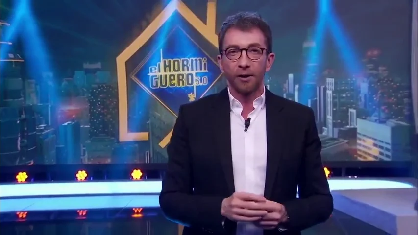 Pablo Motos durante un programa de El Hormiguero