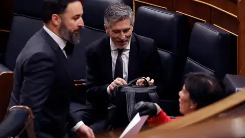 Abascal, Marlaska y Celaá Abascal, Marlaska y Celaá