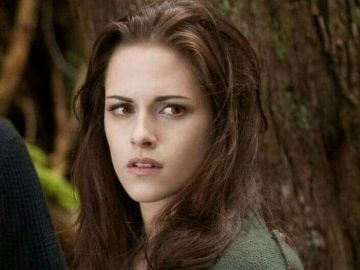 Kristen Stewart como Bella en la saga 'Crepúsculo'