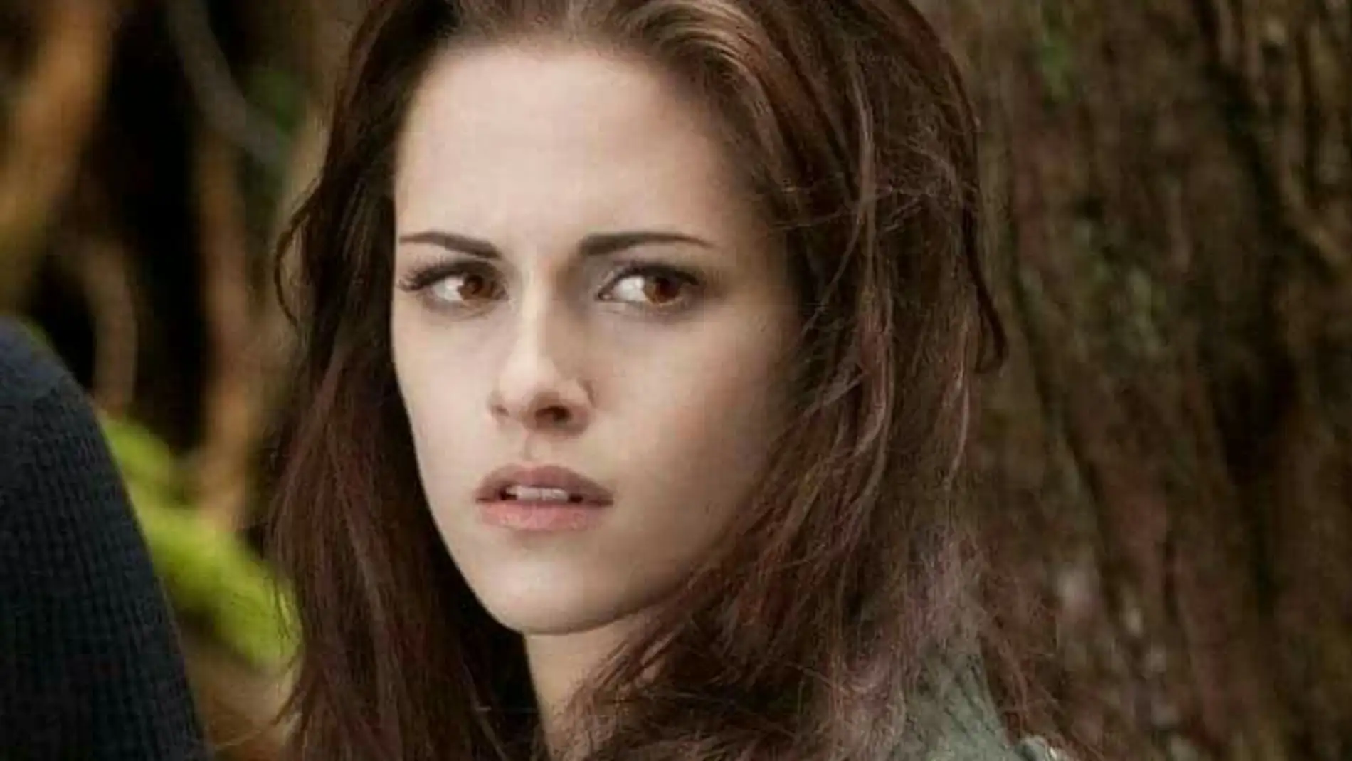 Kristen Stewart como Bella en la saga 'Crepúsculo'