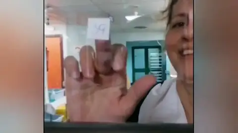 Impresionante desprendimiento en un acantilado en la isla canaria de La Gomera Impresionante desprendimiento en un acantilado en la isla canaria de La Gomera