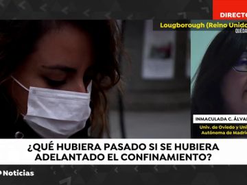 Inmaculada C. Álvarez, autora del estudio de FEDEA: "Un adelanto del confinamiento habría logrado reducir los casos en un 62,3%"