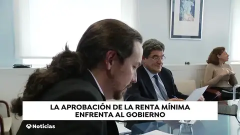 Interviene Pedro Sánchez por las prisas de Pablo Iglesias y las dudas de Escrivá sobre el ingreso mínimo vital Interviene Pedro Sánchez por las prisas de Pablo Iglesias y las dudas de Escrivá sobre el ingreso mínimo vital