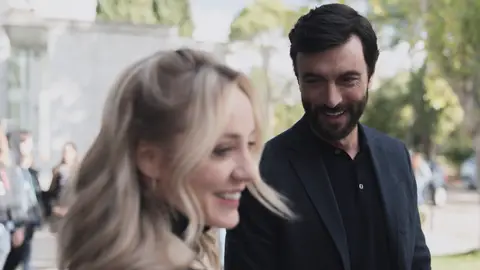 Laura y Xavier mantienen una buena relación Laura y Xavier mantienen una buena relación