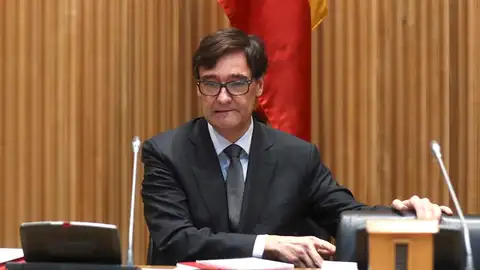 El Ministro de Sanidad, Salvador Illa comparece en la Comisión de Sanidad del Congreso. El Ministro de Sanidad, Salvador Illa comparece en la Comisión de Sanidad del Congreso.