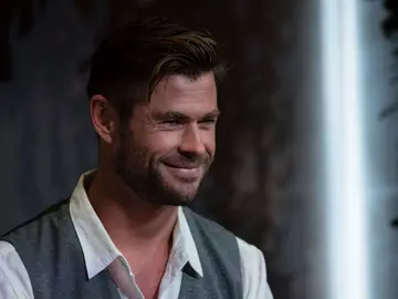 Chris Hemsworth en una de sus últimas apariciones públicas Chris Hemsworth en una de sus últimas apariciones públicas