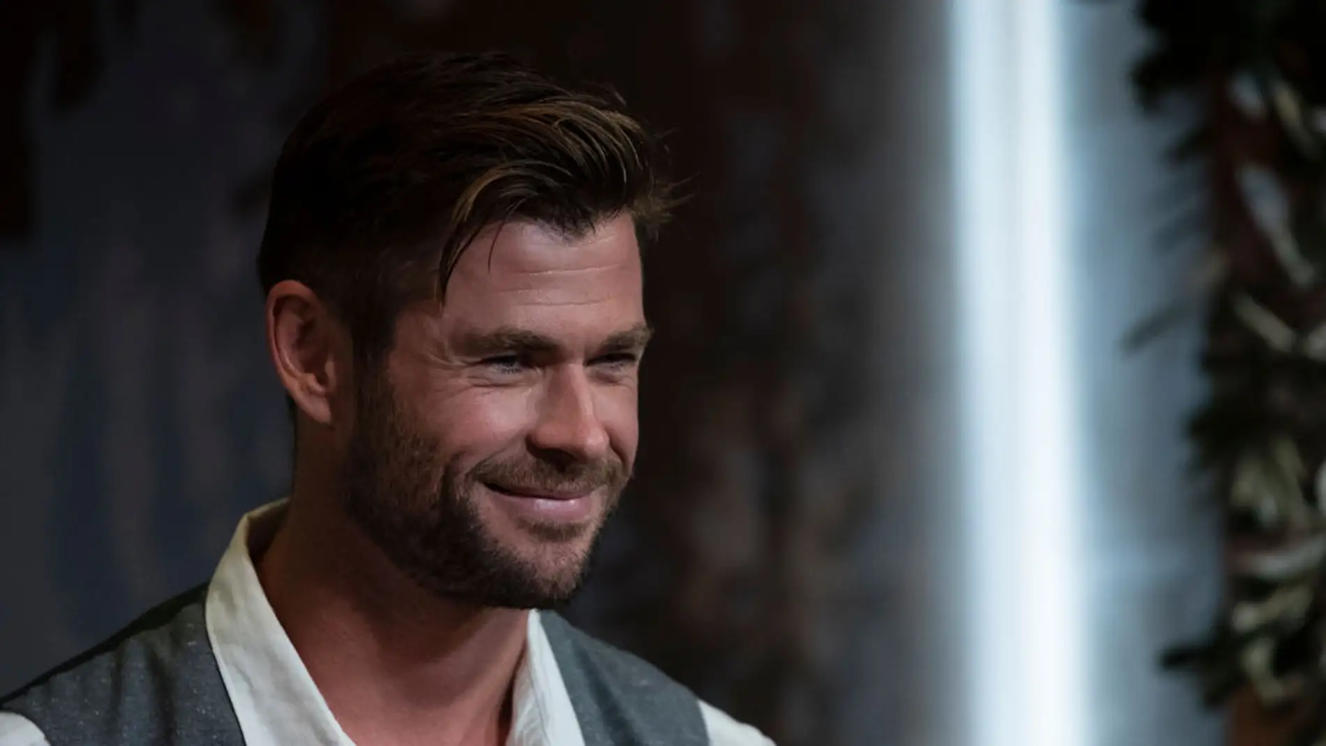 Chris Hemsworth en una de sus últimas apariciones públicas