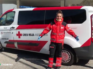 La piloto Margot Llobera, de las dunas de Marruecos a hacerse voluntaria de Cruz Roja en la crisis del coronavirus
