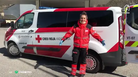 La piloto Margot Llobera, de las dunas de Marruecos a hacerse voluntaria de Cruz Roja en la crisis del coronavirus La piloto Margot Llobera, de las dunas de Marruecos a hacerse voluntaria de Cruz Roja en la crisis del coronavirus
