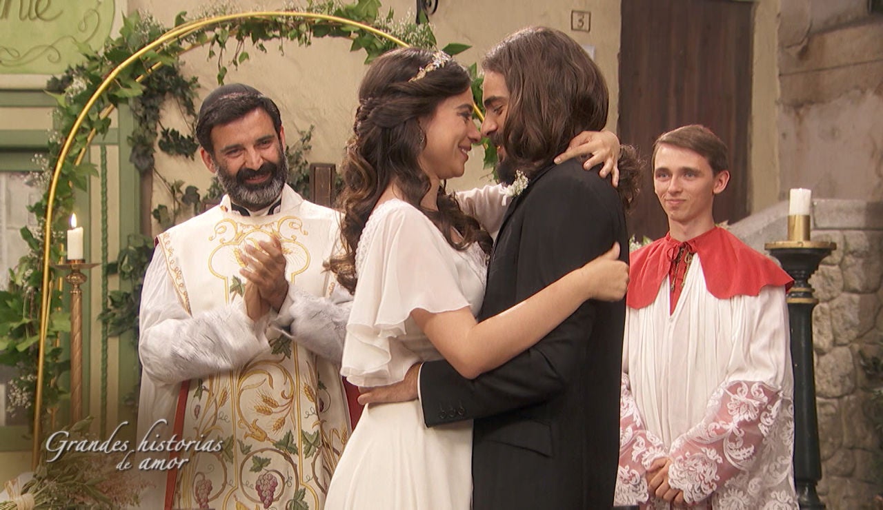 ¡El amor todo lo puede! Así fue la emotiva boda entre Elsa e Isaac