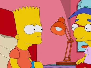 Bart y Milhouse Bart y Milhouse