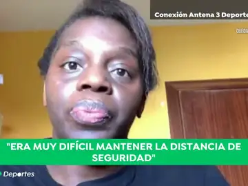 La judoca María Bernabéu sale a entrenar y se da la vuelta tras ver las calles abarrotadas de gente La judoca María Bernabéu sale a entrenar y se da la vuelta tras ver las calles abarrotadas de gente