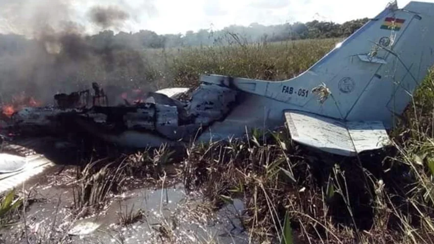 Accidente de avioneta en Bolivia donde han muerto seis personas 