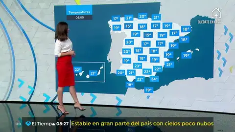 La previsión del tiempo. tiempo11