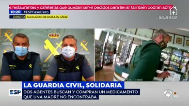 Dos guardias civiles encuentran un medicamento para un niño autista 