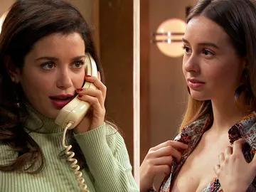 El deseo incontrolado de Amelia ante Luisita El deseo incontrolado de Amelia ante Luisita