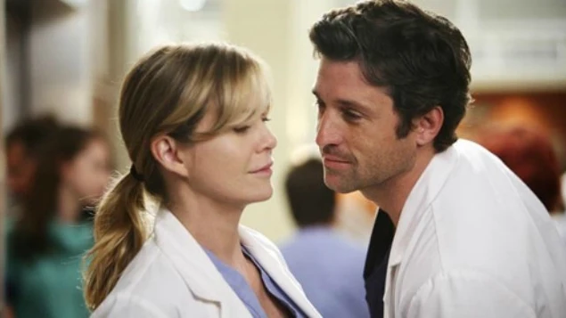 Ellen Pompeo y Patrick Dempsey en 'Anatomía de Grey'