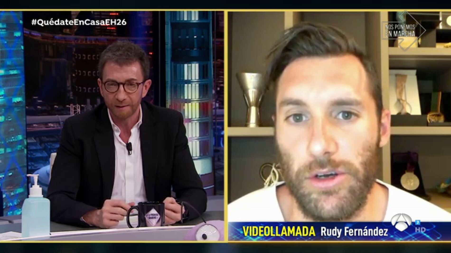 Rudy Fern&aacute;ndez explica en 'El Hormiguero 3.0' c&oacute;mo ser&aacute; el regreso del deporte profesional
