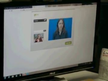Videointerpretacion de llamadas para evitar el aislamiento de las personas sordas durante la crisis del coronavirus