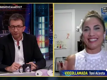 La divertida cámara oculta de Toni Acosta a un técnico durante el confinamiento La divertida cámara oculta de Toni Acosta a un técnico durante el confinamiento