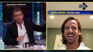 Feliciano López, sobre el confinamiento con su mujer: 