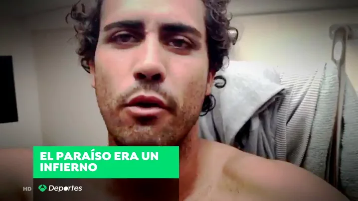 Atrapado en un barco en un para&iacute;so que se convirti&oacute; en un infierno