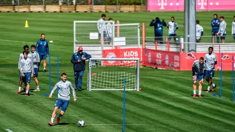 Entrenamiento del Bayern de Múnich Entrenamiento del Bayern de Múnich