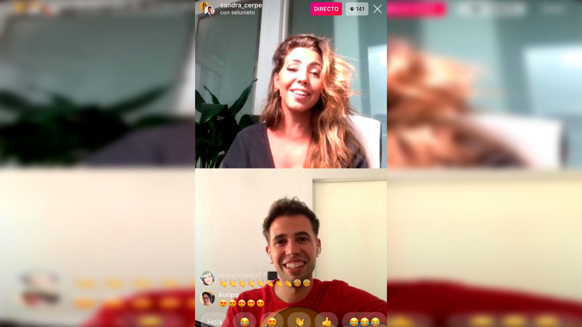 An&eacute;cdotas del casting, recuerdos imborrables y alguna ca&iacute;da, en el directo de Sandra Cervera y Selu Nieto 