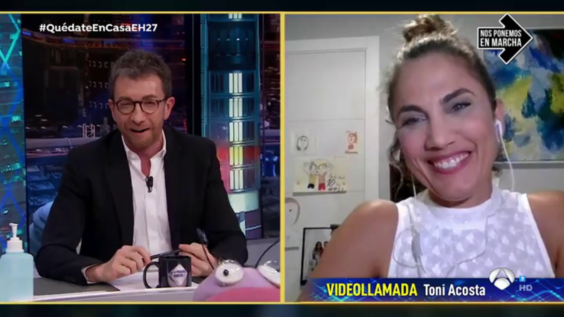 Disfruta de la entrevista completa a Toni Acosta en 'El Hormiguero 3.0: Qu&eacute;date en casa'