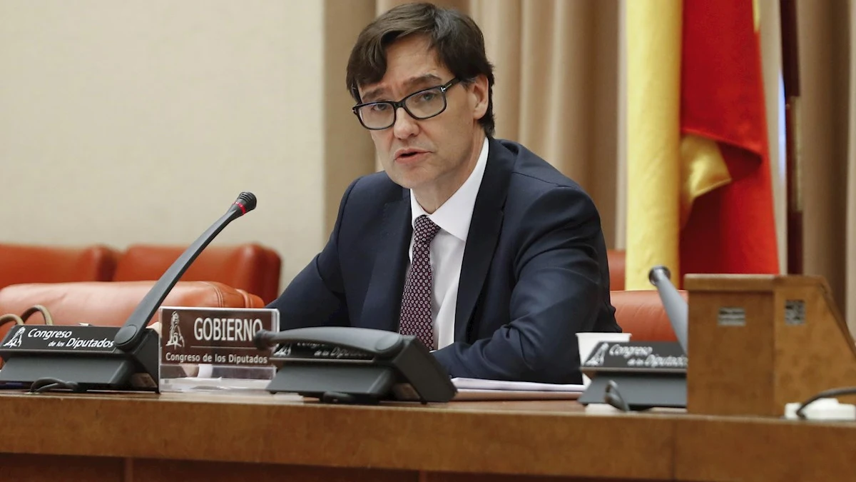 El ministro de Sanidad, Salvador Illa, comparece en el Congreso