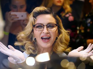 Madonna durante la presentación de su perfume MDNA SKIN Madonna durante la presentación de su perfume MDNA SKIN
