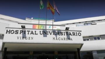 Imagen de la fachada del Hospital Universitario Virgen de la Macarena