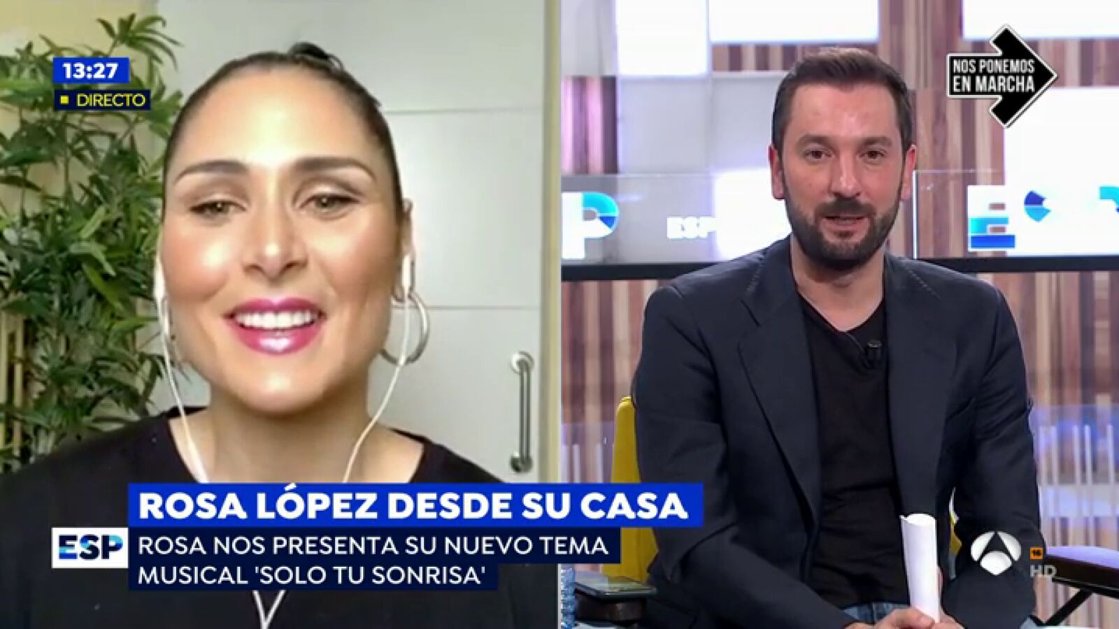 Rosa López presenta durante el confinamiento su nuevo tema solidario, 'Solo tu sonrisa'