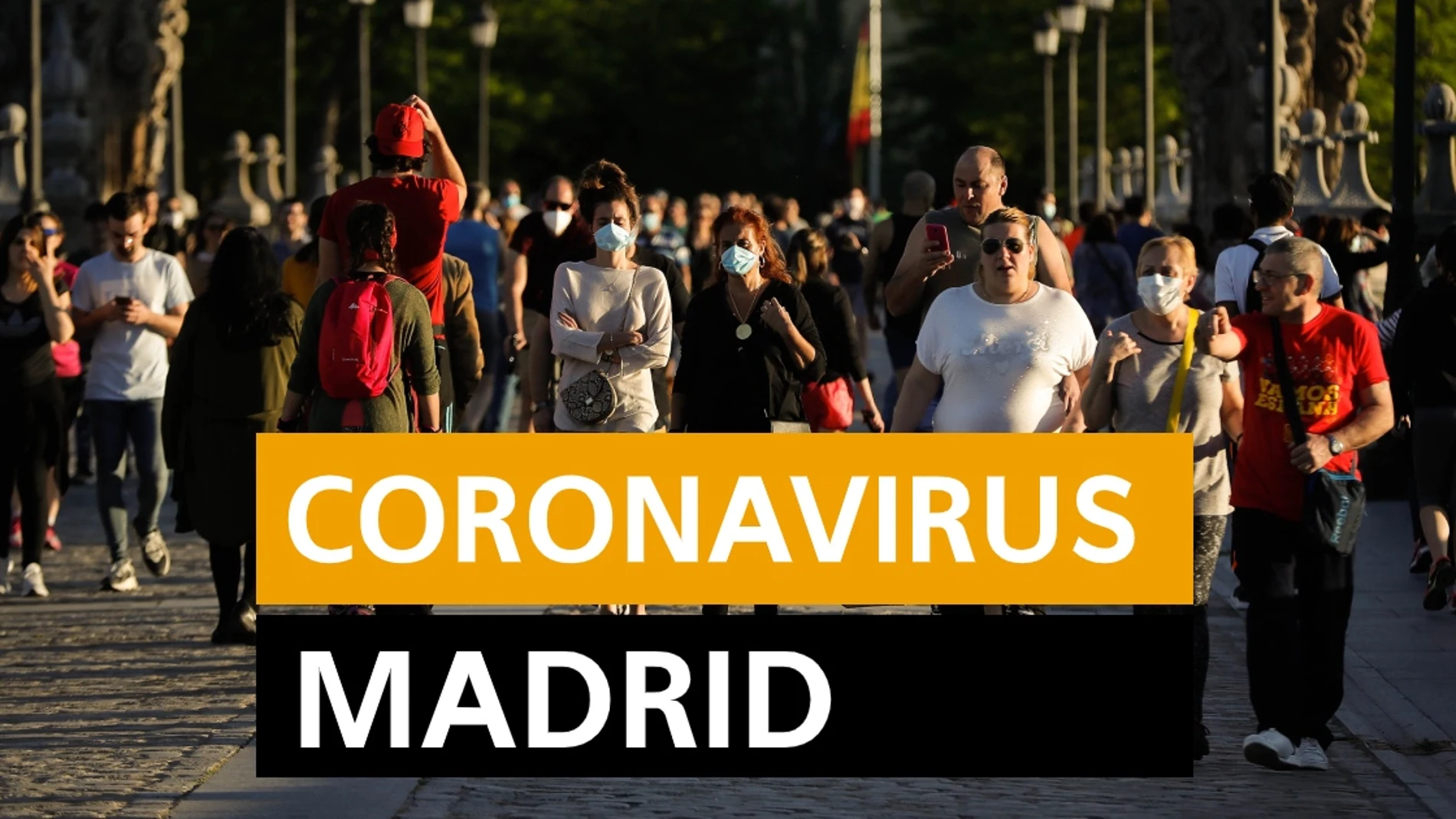 Coronavirus Madrid: Última hora, desescalada y noticias de hoy jueves 7 de mayo, en directo Coronavirus Madrid: Última hora, desescalada y noticias de hoy jueves 7 de mayo, en directo