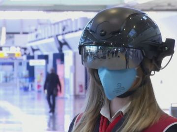 Cascos inteligentes contra el coronavirus