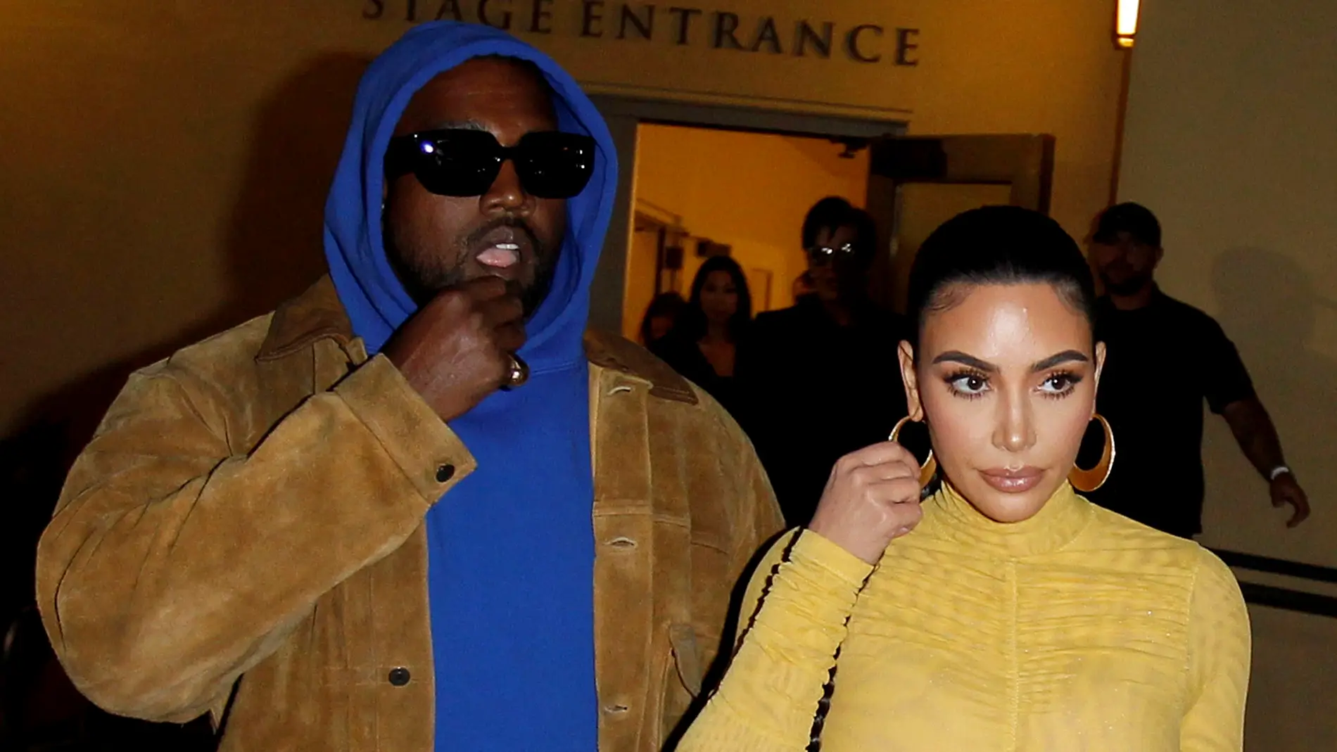 Kim Kardashian y Kanye West 