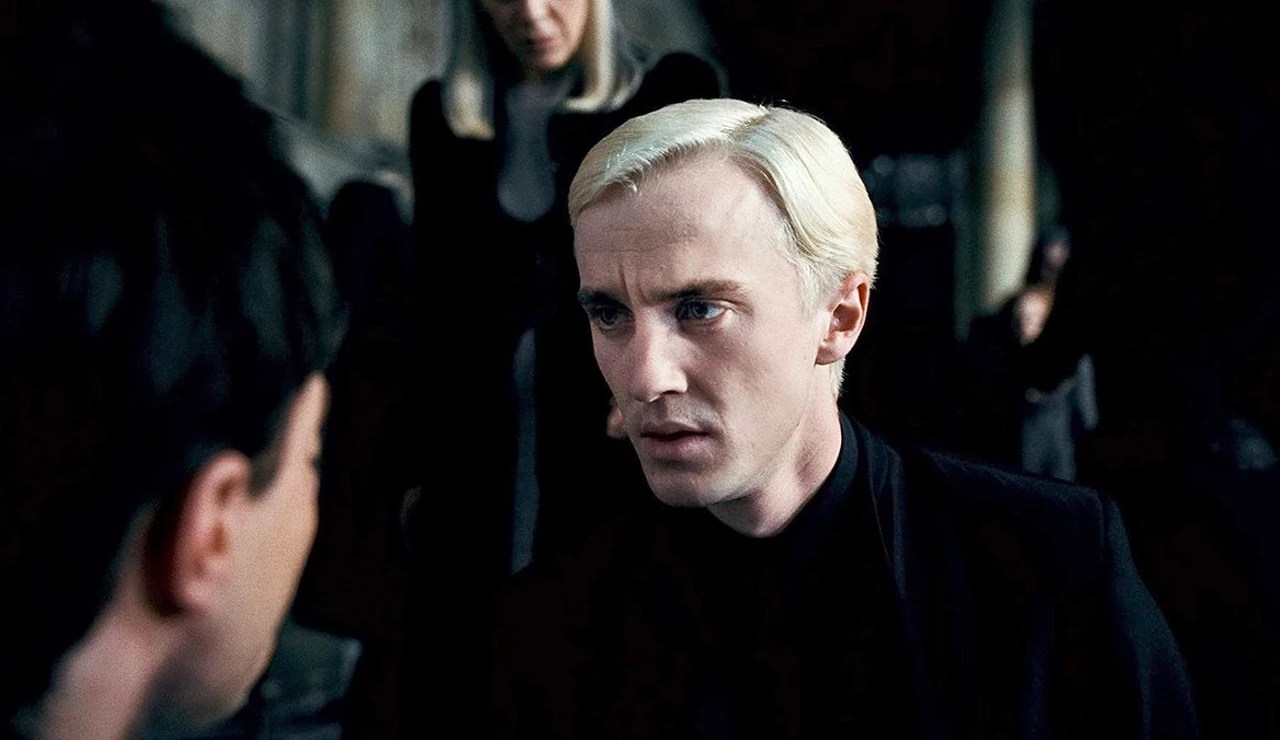 Tom Felton como Draco Malfoy en &#39;Harry Potter&#39;