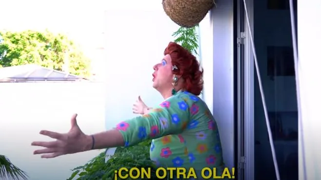 Los Morancos presentan su vídeo 'Segunda ola'. Los Morancos presentan su vídeo 'Segunda ola'.