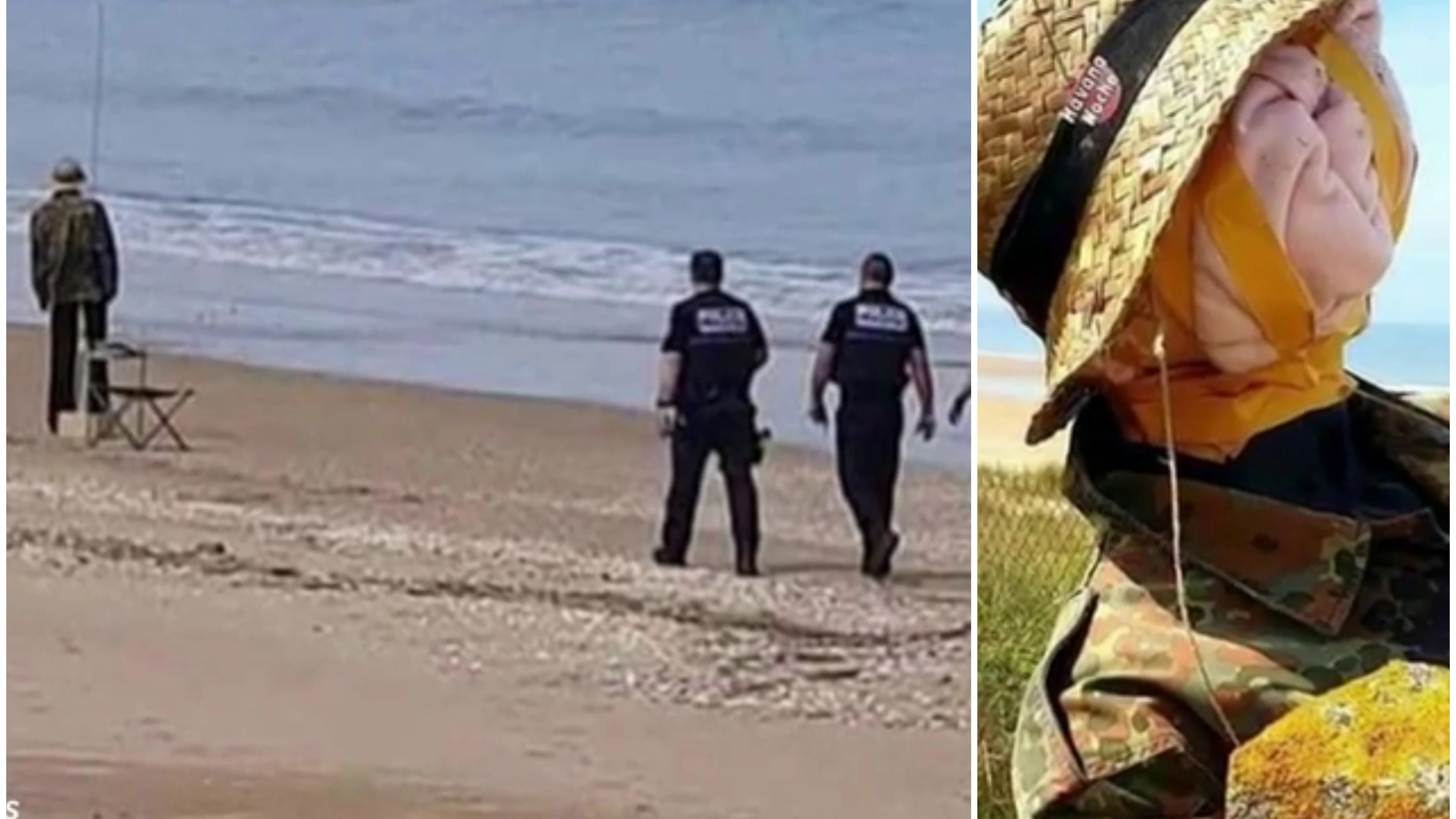 La broma de un pescador a varios polic&iacute;as en Francia durante la desescalada del coronavirus