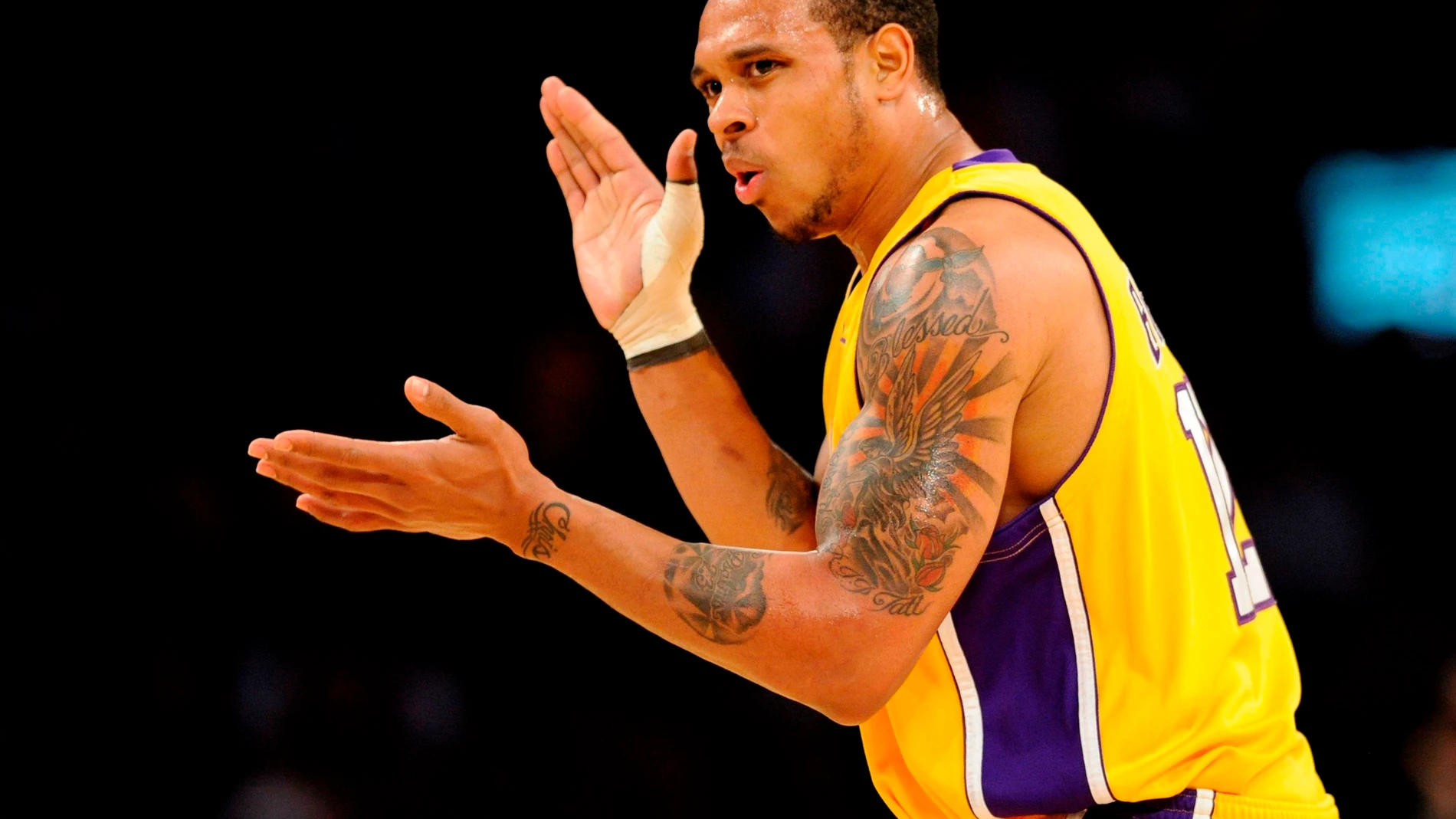 Shannon Brown, en un partido con los Lakers Shannon Brown, en un partido con los Lakers