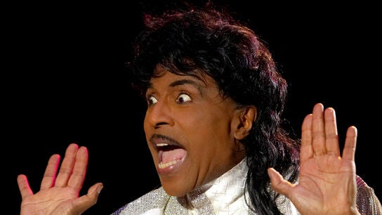 Little Richard, durante una de sus actuaciones