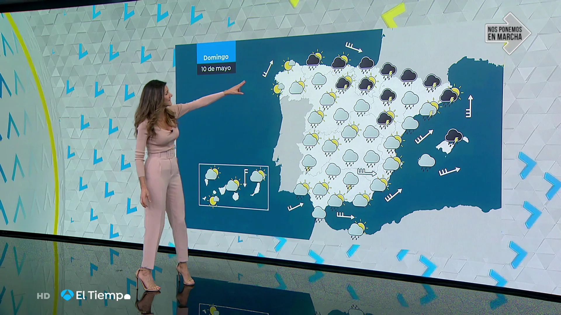 Tu Tiempo (09-05-20) Nueve comunidades se encuentran en aviso amarillo por lluvias o tormentas Tu Tiempo (09-05-20) Nueve comunidades se encuentran en aviso amarillo por lluvias o tormentas