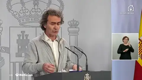 Comparecencia de Fernando Simón sobre el coronavirus hoy domingo 10 de mayo, streaming en directo. Comparecencia de Fernando Simón sobre el coronavirus hoy domingo 10 de mayo, streaming en directo