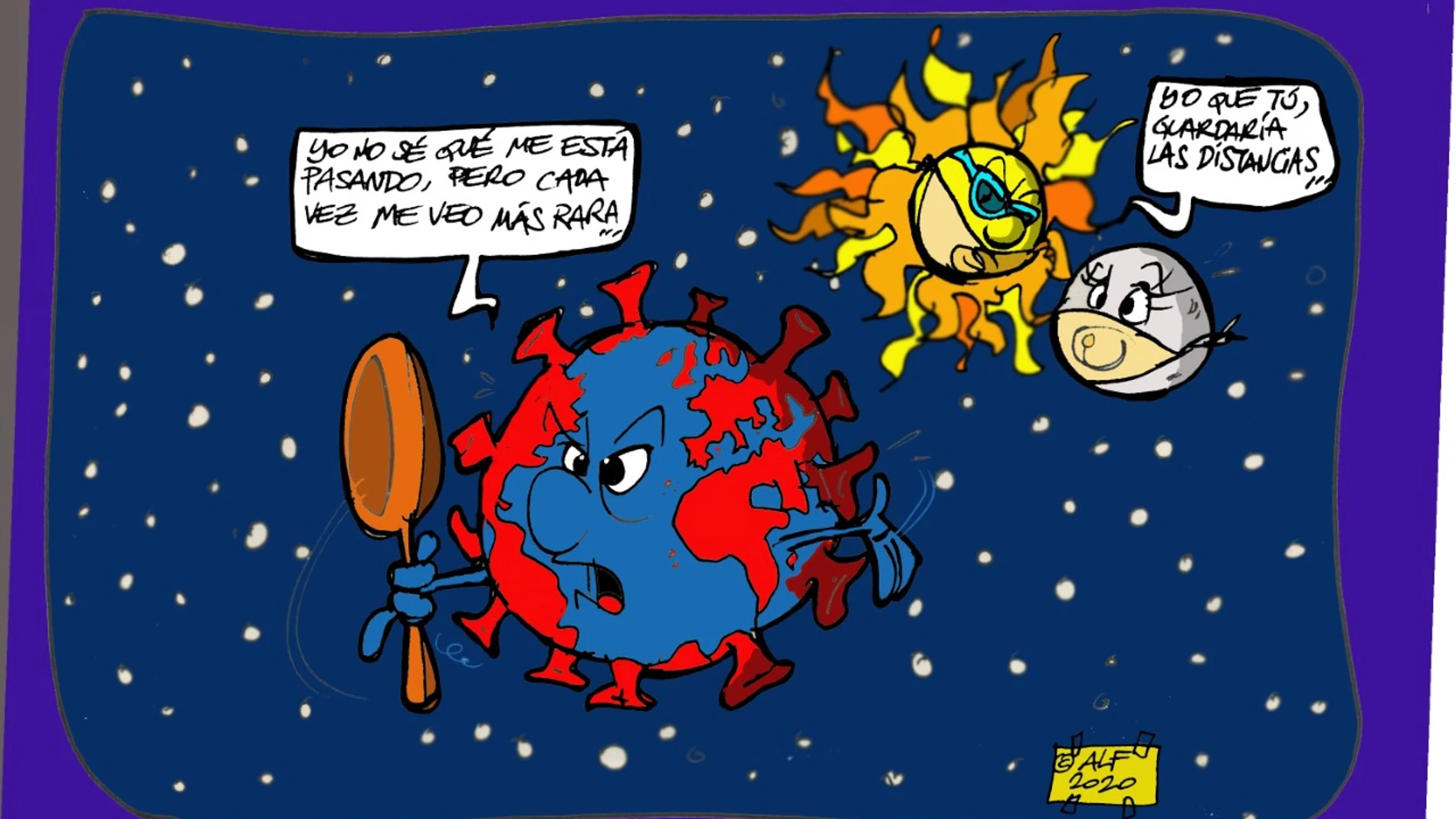 Viñeta gráfica por el coronavirus Viñeta gráfica por el coronavirus