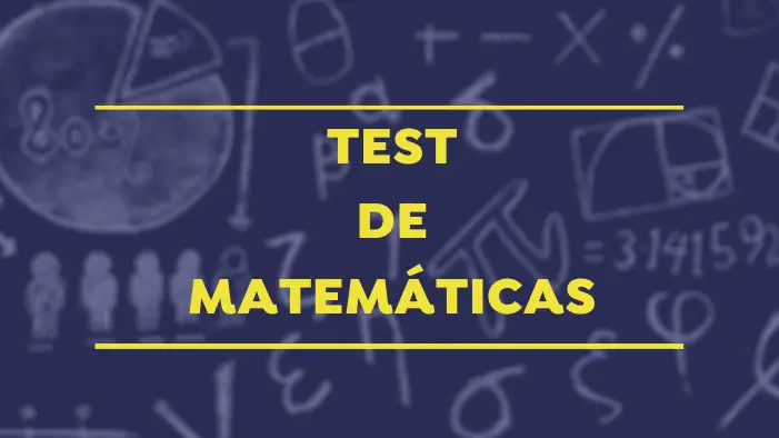 Test de Matem&aacute;ticas