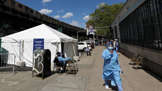 Test de coronavirus en EEUU