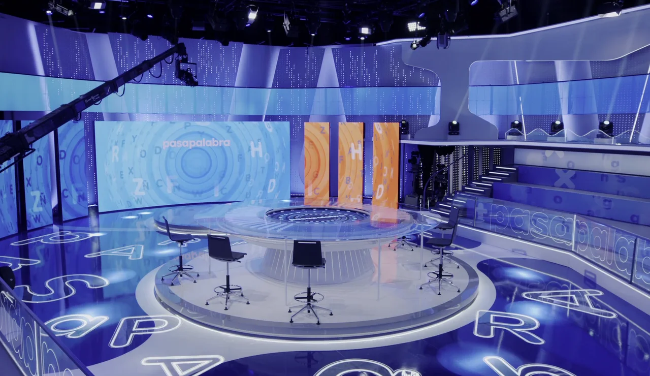 Timelapse: Así se construyó el plató de 'Pasapalabra'