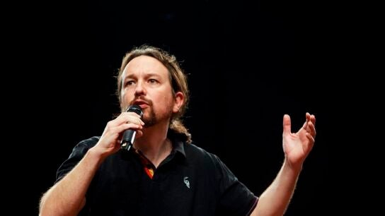El secretario general de Podemos, Pablo Iglesias. 